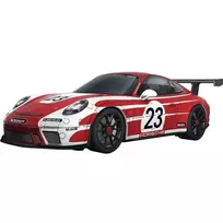 porsche 911 modelis - Ravensburger 3D Puzzle Iconics Porsche 911 Salzburg Edition, 108 det. - 5 nuotrauka