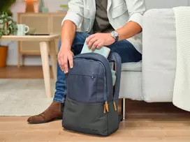 krepsys nesiojamam kompiuteriui 16 - NB BACKPACK LISBOA 16"/BLUE 25124 TRUST - 5 nuotrauka