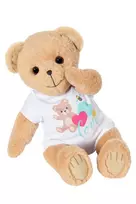 balta meska - Pliušinis žaislas Zapf Creation Baby Born Bear, šviesiai ruda, 25.72 cm - 3 nuotrauka
