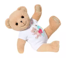 balta meska - Pliušinis žaislas Zapf Creation Baby Born Bear, šviesiai ruda, 25.72 cm - 6 nuotrauka