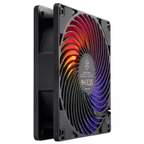 korpusas silverstone - SilverStone Air Penetrator 120SK ARGB 120 mm Black - 4 nuotrauka