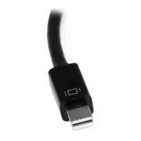 hdmi i displayport adapteris - StarTech Mini DisplayPort To HDMI Audio/Video Converter Black - 3 nuotrauka
