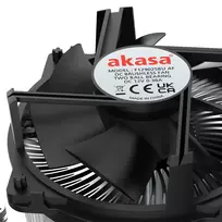 procesoriaus cpu ausintuvas - Akasa AK-CC6608BP01 Low Profile CPU Cooler - 4 nuotrauka