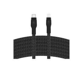 usb c to lightning - Belkin CAA011BT3MBK USB kabelis 3 m USB C USB C/Lightning Juoda - 3 nuotrauka