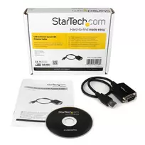 usb adapteris rs232 - Adapteris StarTech USB - RS232 ICUSB232PRO, juoda, 0.3 m - 3 nuotrauka
