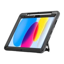 ipad gen 10 deklas - Rugged Case Grip for Apple iPad 11" (A16, 2025) / iPad 10.9" (10.Gen.) black - 3 nuotrauka