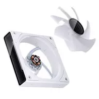 rgb ventiliatoriai - Jonsbo ZK-120W 120mm White (baltas), 3 vnt. - 2 nuotrauka