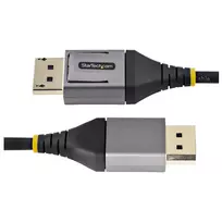 displayport kabelis 4k - StarTech DisplayPort 1.4 kabelis 4m Pilkas (Grey) - 9 nuotrauka