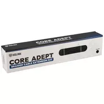 24 pin laidas - Kolink Core Adept Braided Cable Extension Kit COREADEPT-EK-BLK Juodas (Black) - 2 nuotrauka