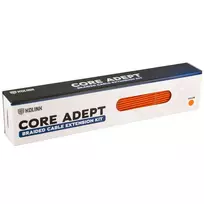 kita - Kolink Core Adept Braided Cable Extension Kit 24-pin male, 0.3 m Oranžinis (Orange) - 2 nuotrauka