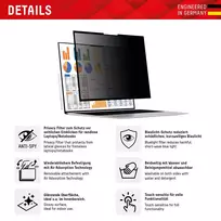 nesiojamojo kompiuterio ekranai - DISPLEX Privacy Safe Uni (Frameless) 13,3", 16:9 - 9 nuotrauka