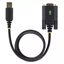 usb 3 a to usb a - StarTech.com 1P3FFCNB-USB-SERIAL USB-A į DB9 RS232 adapteris Juodas (Black) - 4 nuotrauka