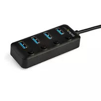 2 5gbps switch - StarTech 4-PORT USB C HUB WITH ON/OFF/INDIVIDUAL ON/OFF SWITCHES - 5 nuotrauka