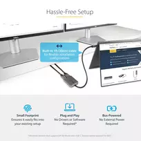 av laidas - Startech USB-C to HDMI Cable Startech MST14CD122HD - 3 nuotrauka