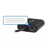 vga kabelis - StarTech USB-C ADAPTER TO VGA/24PIN M/15P VGA F 2048X1280 60HZ - 4 nuotrauka