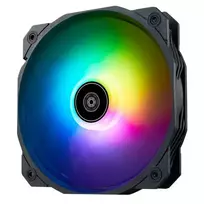 5v ventiliatorius - SilverStone Shark Force 160 ARGB Black - 2 nuotrauka