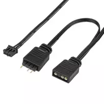 5v ventiliatorius - SilverStone Shark Force 160 ARGB Black - 5 nuotrauka