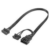 5v ventiliatorius - SilverStone Shark Force 160 ARGB Black - 6 nuotrauka