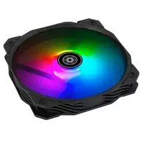 5v ventiliatorius - SilverStone Shark Force 160 ARGB Black - 8 nuotrauka