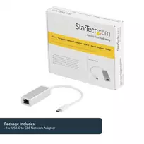 usb male to female - StarTech USB-C TO GBE ADAPTER - Sidabrinis/. - 2 nuotrauka