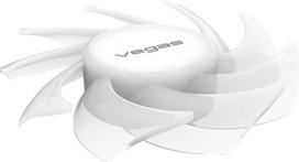 korpuso ventiliatoriai rgb - Akasa Vegas A24 Addressable-RGB 240 mm White - 4 nuotrauka