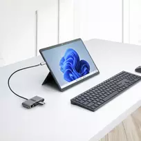 ethernet usb c hub - StarTech 3-PORT USB-C HUB WITH GIGABIT/ETHERNET PORTABLE LAPTOP HUB - 3 nuotrauka