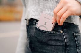 10000 power bank - Verbatim Charge 'n' Go Magnetic Wireless Power Bank with Stand, 10000mAh, pink - 5 nuotrauka