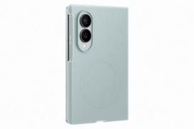 samsung fold - Samsung Silicone Magnet Case for Galaxy Z Fold 8 Green (Green) - 4 nuotrauka