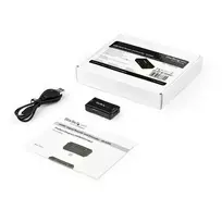 av hdmi laidas - Adapteris StarTech 14 m HDMI Signal Booster - 4K 60Hz HDMI female, HDMI female, juoda - 2 nuotrauka