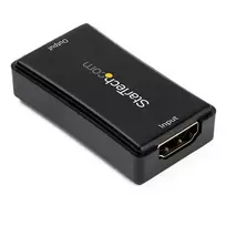 av hdmi laidas - Adapteris StarTech 14 m HDMI Signal Booster - 4K 60Hz HDMI female, HDMI female, juoda - 5 nuotrauka