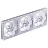 jonsbo - Jonsbo ZA-420WR PWM Reverse ARGB 3x 140mm White - 4 nuotrauka