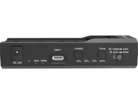 sata 3 kabelis - Sandberg 136-49 USB 3.2 Cloner ir dokas M2 + NVMe + SATA Juodas (Black) - 6 nuotrauka