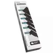 12v 2x6 cable - Kolink COREPRO-EK-12VT2-BLK Kolink Core Pro Braided Cable Extension Kit 12V-2x6 Type 2 - Juodas (Black) - 2 nuotrauka