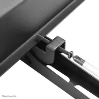televizoriaus stovas laikiklsi tv stovas - NEWSTAR FLAT SCREEN WALL MOUNT (TILTABLE) INCL. STORAGE FOR MEDIAPLAYER/MINI PC 37-75 BLACK - 4 nuotrauka