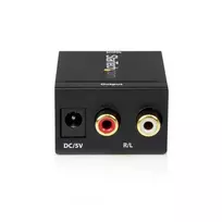av laidas - StarTech Toslink į RCA (Cinch) adapteris Juodas (Black) SPDIF2AA - 3 nuotrauka