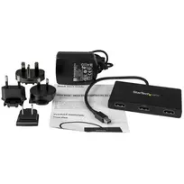 hdmi - StarTech Mini DisplayPort to HDMI Splitter 3x HDMI MSTMDP123HD Juodas (Black) - 2 nuotrauka