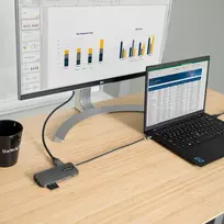 usb c multiport - Startech 115B, USBC - MULTIPORT 4K - 2 nuotrauka