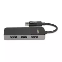 displayport kabelis 4k - StarTech MST14DP123DP DisplayPort 1.4 3x DisplayPort Juodas (Black) - 8 nuotrauka