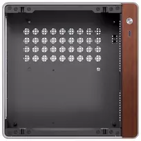 pc case - Jonsbo N10 PC-kompiuterio korpusas, Mini-Tower, Mini-ITX - sidabro spalvos - 2 nuotrauka