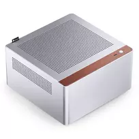 pc case - Jonsbo N10 PC-kompiuterio korpusas, Mini-Tower, Mini-ITX - sidabro spalvos - 5 nuotrauka