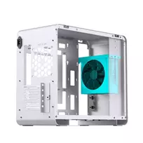 micro atx korpusas - Kompiuterio korpusas Jonsbo U4 MINI WHITE, skaidri/balta - 4 nuotrauka