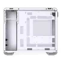 micro atx korpusas - Kompiuterio korpusas Jonsbo U4 MINI WHITE, skaidri/balta - 7 nuotrauka