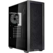 korpusas silverstone - SilverStone FARA 515FXR Juodas (Black) - 3 nuotrauka