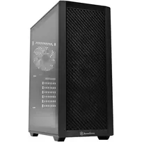 korpusas silverstone - SilverStone FARA 515FXR Juodas (Black) - 4 nuotrauka