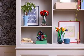 lego geles - LEGO Botanicals Tamsių gėlių kompozicija 11513 - 5 nuotrauka