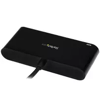 usb a usb c 3.2 - StarTech 3PT USB 3.0 C HUB + GBE PD 2.0/2.0 – C TIPAS IKI 3X A – USB 3.0 - 4 nuotrauka