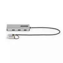adapteris usb to hdmi - StarTech 167B-USBC-MULTIPORT USB-C Multiport Adapter Juodas (Black) - 2 nuotrauka