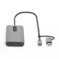 adapteris usb to hdmi - StarTech 167B-USBC-MULTIPORT USB-C Multiport Adapter Juodas (Black) - 3 nuotrauka