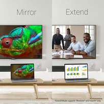 hdmi - j5create JVAW76 Screencast 4K belaidis ekrano adapteris Baltas (White) - 3 nuotrauka