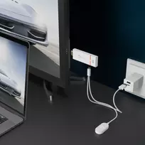 hdmi - j5create JVAW76 Screencast 4K belaidis ekrano adapteris Baltas (White) - 7 nuotrauka
